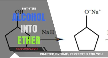 Transforming Alcohol into Ether: A Comprehensive Guide to the Process