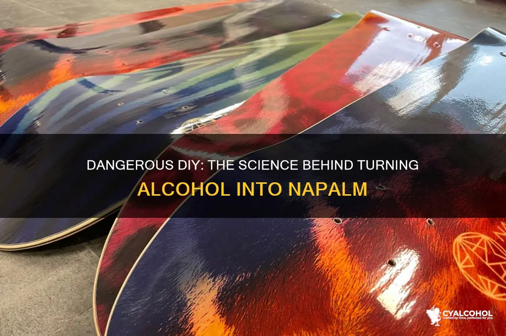 how to turn alcohol into napalm