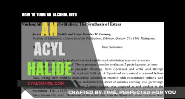 Transforming Alcohol to Acyl Halide: A Comprehensive Guide
