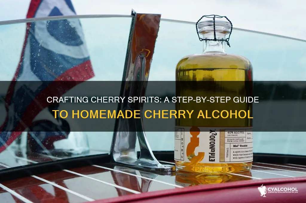 how to turn cherries into alcohol