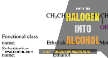 Transforming Halogenated Compounds into Alcohols: A Comprehensive Step-by-Step Guide