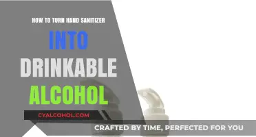 Transforming Hand Sanitizer: Drinkable Alcohol, Easy Steps