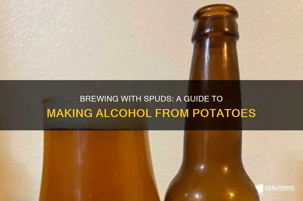 how to turn potatoes into alcohol