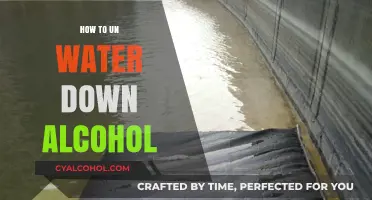 Unwatering Alcohol: Effective Techniques to Restore Your Drink's Strength