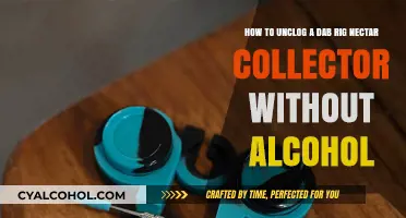 Unclogging Your Dab Rig: Alternative Methods to Alcohol