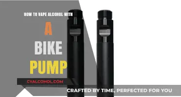 Vaping Alcohol with a Bike Pump: A Dangerous Hack