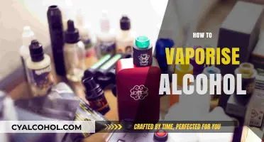 Mastering Alcohol Vaporization: Safe Techniques and Essential Tips
