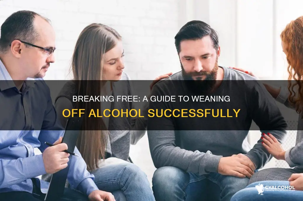how to wean away from alcohol