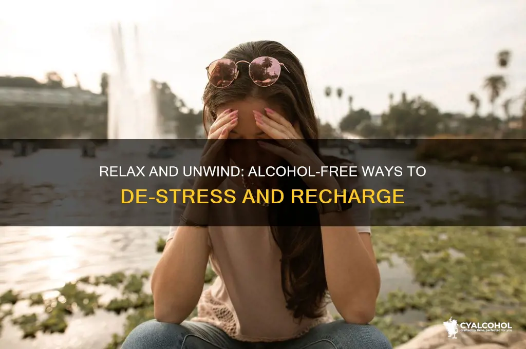 how to wind down without alcohol