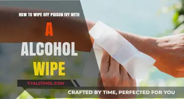 Alcohol Wipes: Quick Fix for Poison Ivy