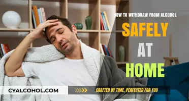 Withdrawing from Alcohol: Safe Home Detox