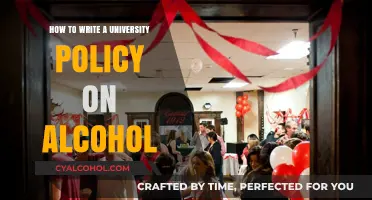Crafting University Alcohol Policies: A Comprehensive Guide