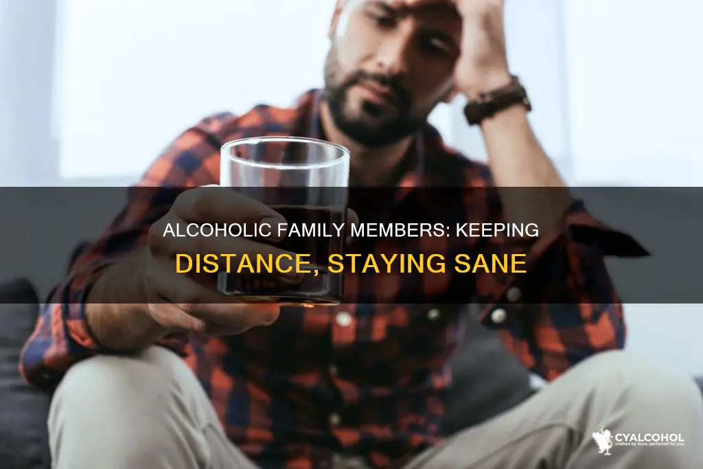 how tokeep an alcoholic family members out of your life