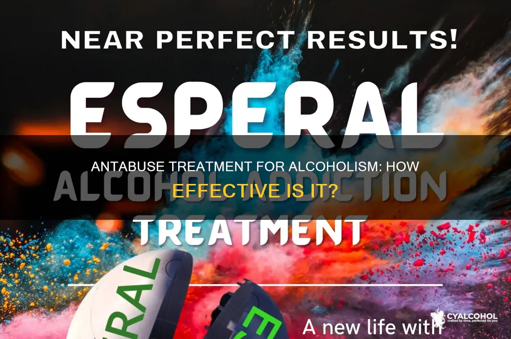 how well does antabuse work to treat alcoholism