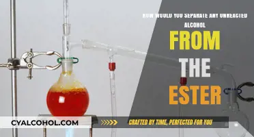 Simple Techniques for Separating Alcohol from Esters