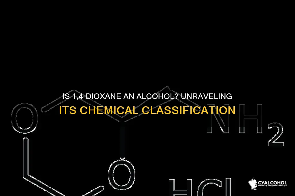 is 1 4 dioxane a alcohol