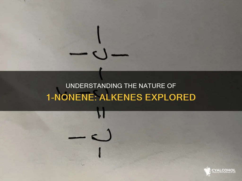 is 1 nonene an alkane alkene or an alcohol