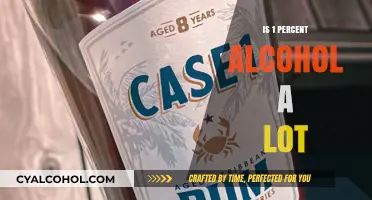 Understanding Low Alcohol Content: Is 1 Percent Alcohol Significant?