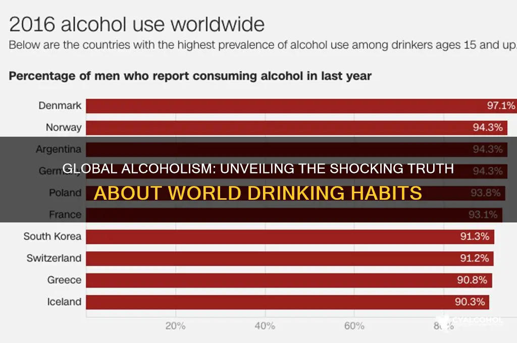 is 10 of the world alcoholic