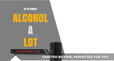 Understanding 10 Proof Alcohol: Is It a High or Low Amount?