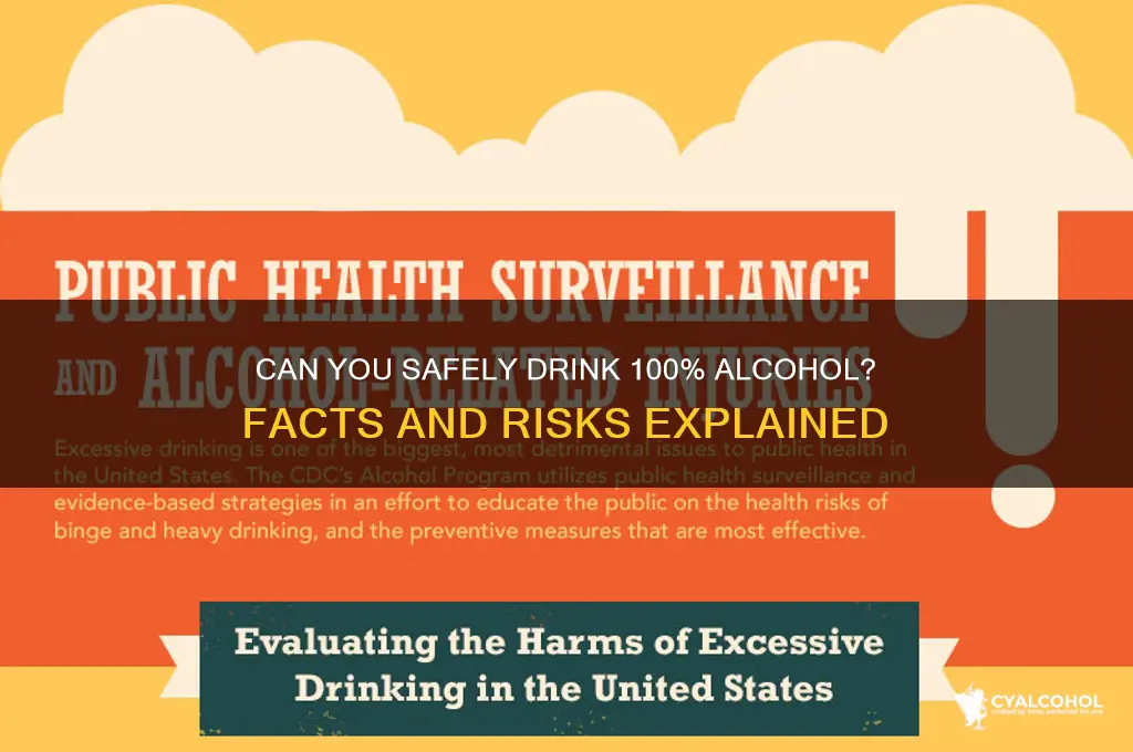 is 100 alcohol drinkable