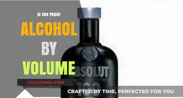 Understanding 100 Proof Alcohol: What Does it Mean by Volume?