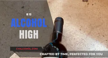 Understanding Alcohol Content: Is 13% ABV Considered High?
