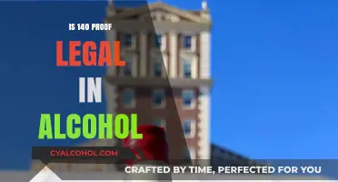 Is 140 Proof Alcohol Legal? Understanding High-Proof Spirits and Laws