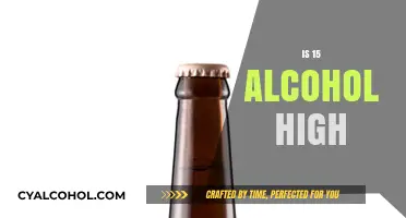 Understanding Alcohol Content: Is 15% ABV Considered High?