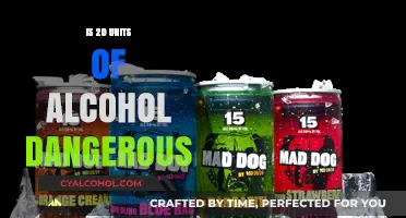 Is Consuming 20 Units of Alcohol Dangerous for Your Health?