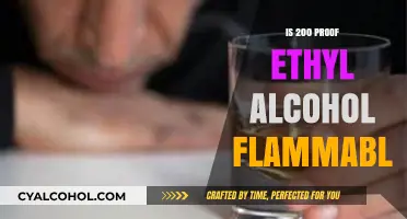 Is 200 Proof Ethyl Alcohol Flammable? Safety Insights