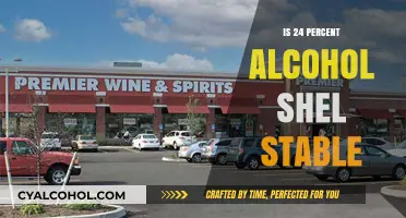 Is 24% Alcohol Shelf-Stable? Understanding High-Proof Spirits Longevity