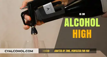 Is 30% Alcohol Content High? Understanding Its Strength and Effects