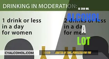 Is 350 ml of Alcohol Considered Excessive? Exploring Consumption Limits