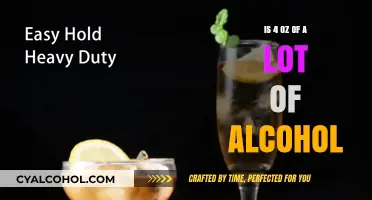 Alcohol Consumption: Is 4 oz Considered Excessive?