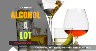 Understanding 4 Percent Alcohol: Is It Considered High or Low?