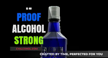 Is 40 Proof Alcohol Strong? Understanding Alcohol Strength and Effects
