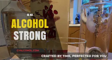 Understanding Alcohol Strength: Is 42% ABV Considered Strong?