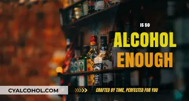 Is 50% Alcohol Content Sufficient for Your Needs or Too Strong?