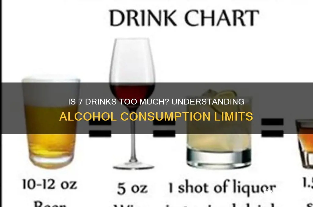 is 7 alcohol alot