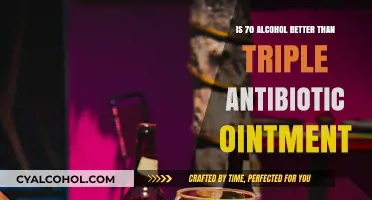 Alcohol vs Antibiotics: Which is More Effective?