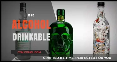 Can You Safely Drink 80% Alcohol? Risks and Facts Explained