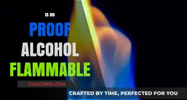 Is 80 Proof Alcohol Flammable? Uncovering the Fire Risk Truth