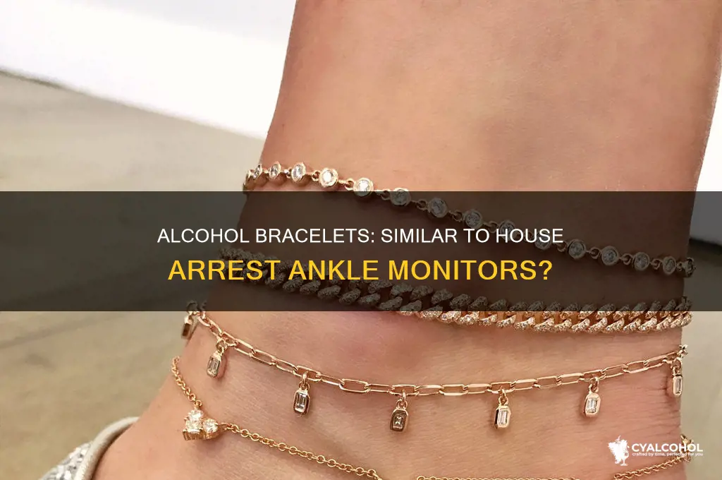 is a alcohol bracelet a house arrest ankle