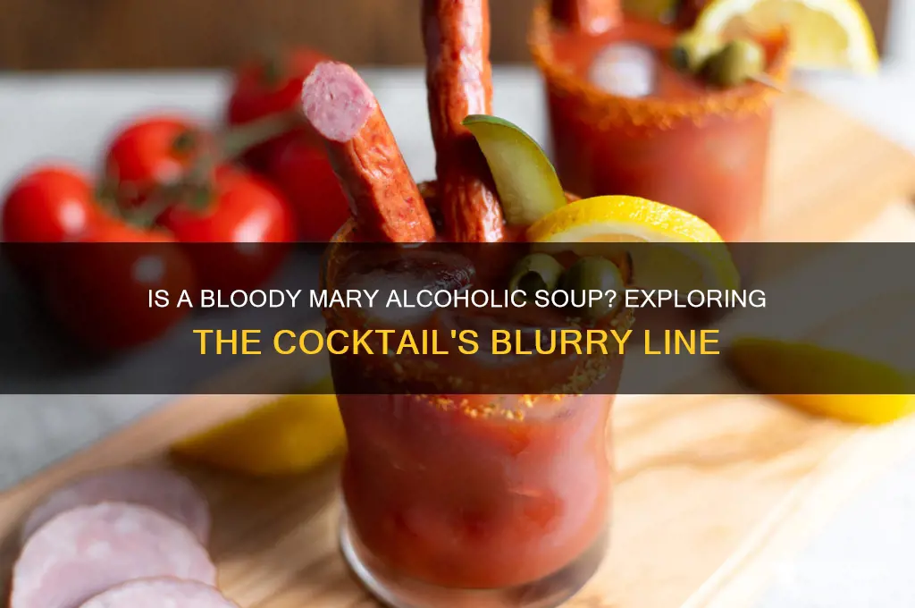is a bloody mary alcoholic soup