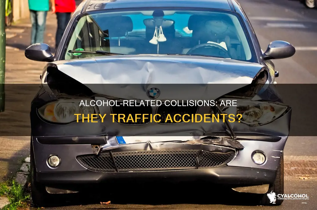is a collision involving alcohol a traffic accident