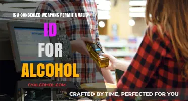 Concealed Weapons Permit: Valid Alcohol ID?