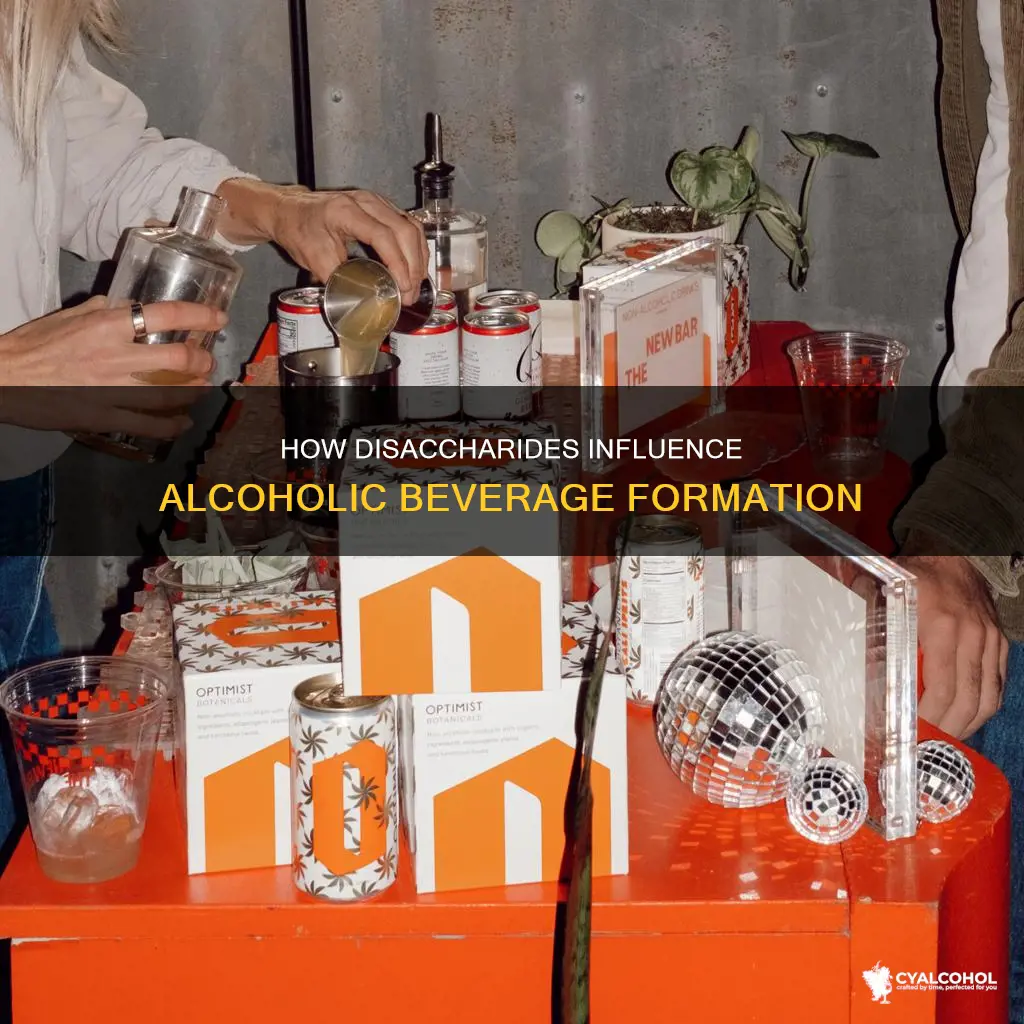 is a disaccharide important in the formation of alcoholic beverages