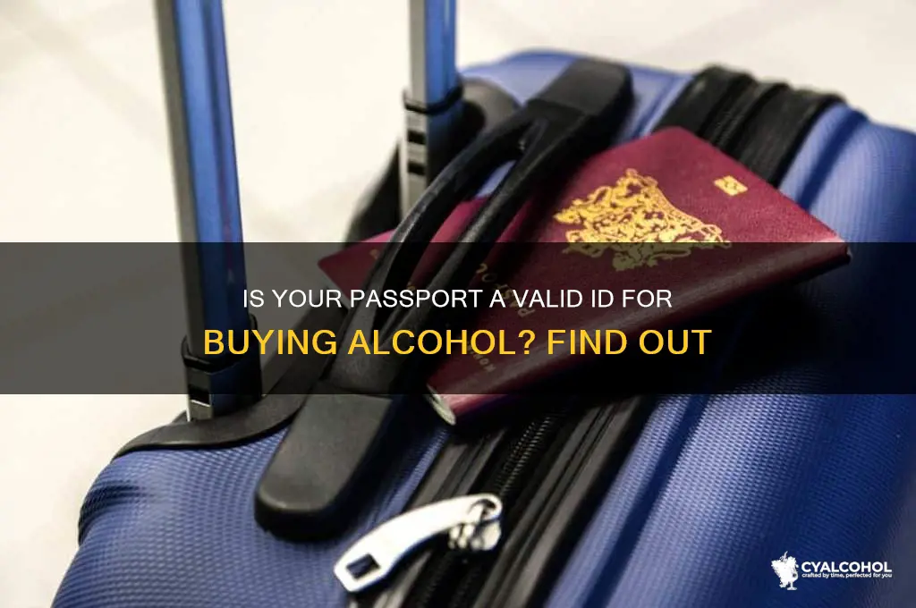 is a passport acceptable id alcohol