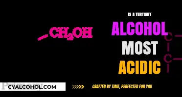 Is Tertiary Alcohol the Most Acidic? Unraveling the Chemistry Behind It